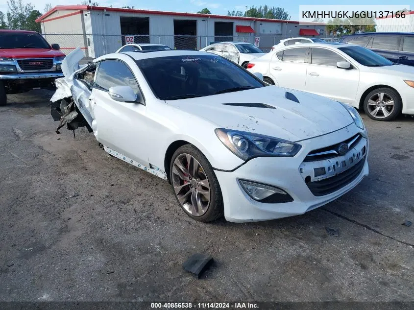 KMHHU6KJ6GU137166 2016 Hyundai Genesis 3.8 Ultimate