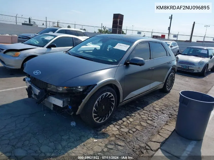 2022 Hyundai Ioniq 5 Limited VIN: KM8KRDAF2NU096895 Lot: 39821922