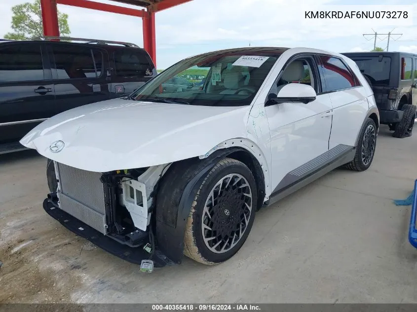 KM8KRDAF6NU073278 2022 Hyundai Ioniq 5 Limited