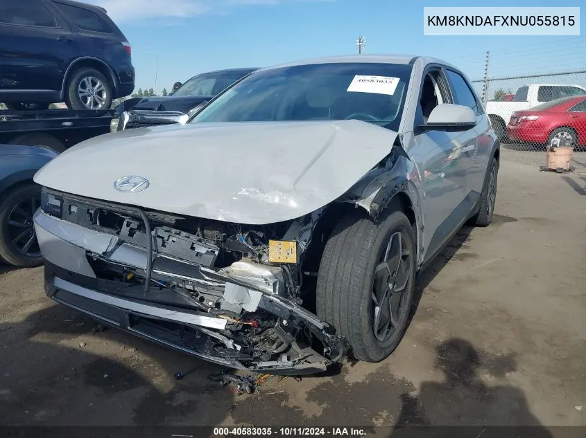 KM8KNDAFXNU055815 2022 Hyundai Ioniq 5 Sel