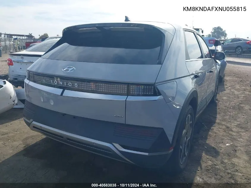 KM8KNDAFXNU055815 2022 Hyundai Ioniq 5 Sel