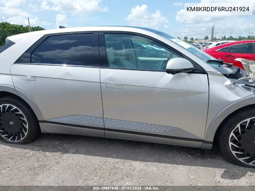 2024 Hyundai Ioniq 5 Limited VIN: KM8KRDDF6RU241924 Lot: 39997648