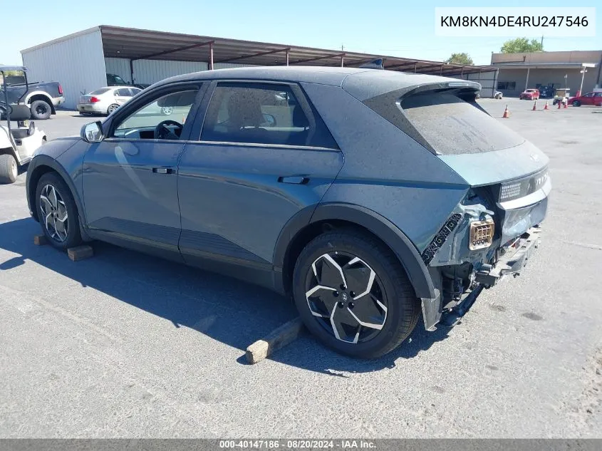 KM8KN4DE4RU247546 2024 Hyundai Ioniq 5 Sel