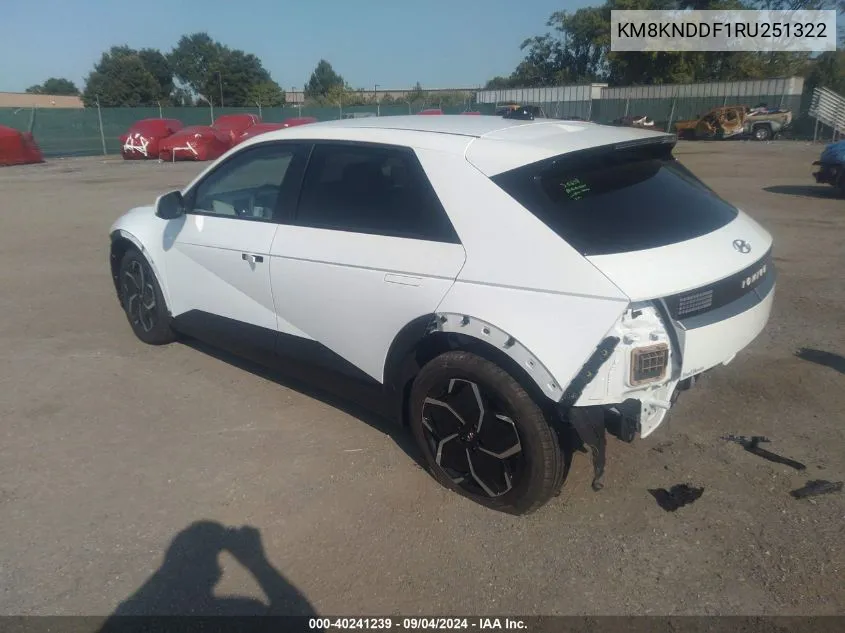 KM8KNDDF1RU251322 2024 Hyundai Ioniq 5 Sel