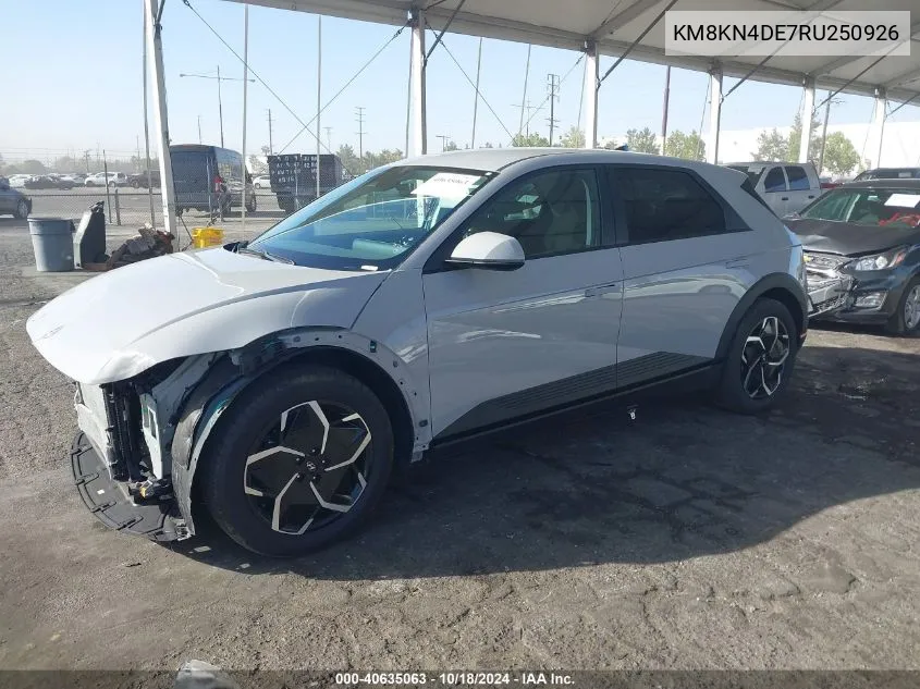 KM8KN4DE7RU250926 2024 Hyundai Ioniq 5 Sel