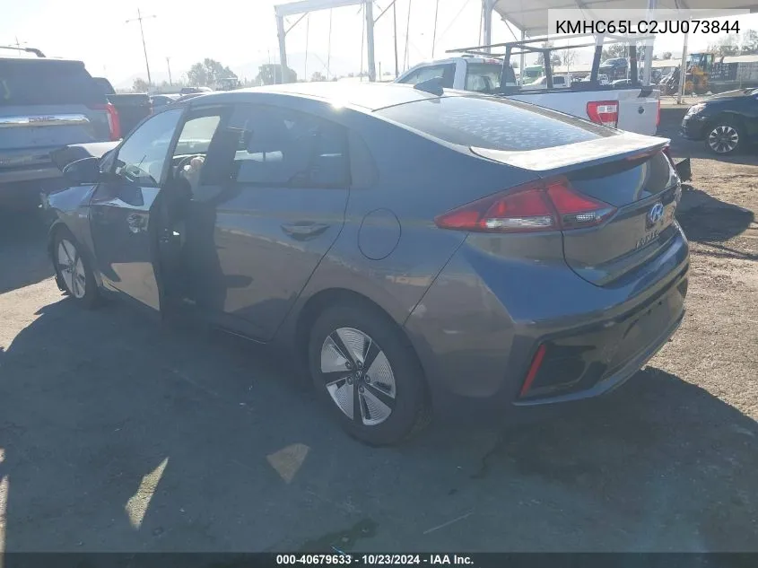 2018 Hyundai Ioniq Blue VIN: KMHC65LC2JU073844 Lot: 40679633