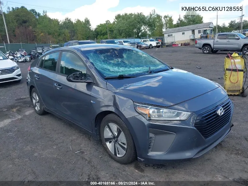 2019 Hyundai Ioniq Hybrid Blue VIN: KMHC65LC6KU128555 Lot: 40169166