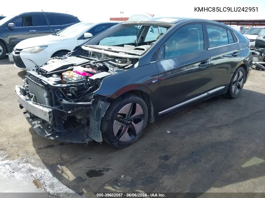 KMHC85LC9LU242951 2020 Hyundai Ioniq Hybrid Sel