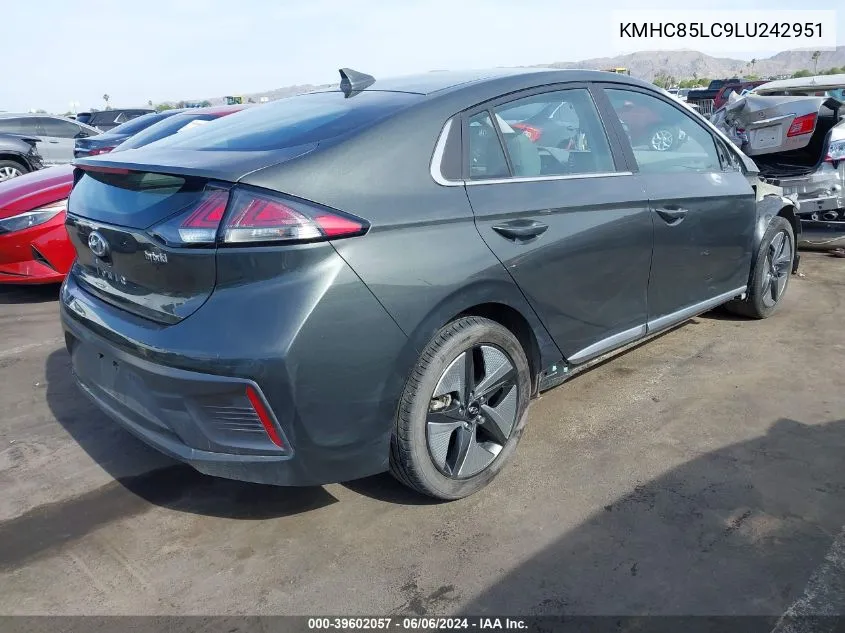 KMHC85LC9LU242951 2020 Hyundai Ioniq Hybrid Sel