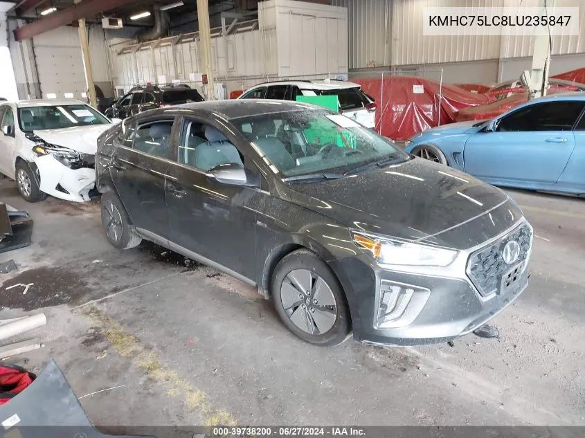 KMHC75LC8LU235847 2020 Hyundai Ioniq Hybrid Se