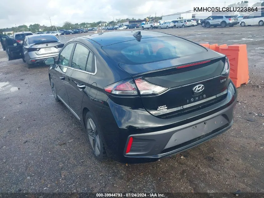 KMHC05LC8LU223864 2020 Hyundai Ioniq Hybrid Limited