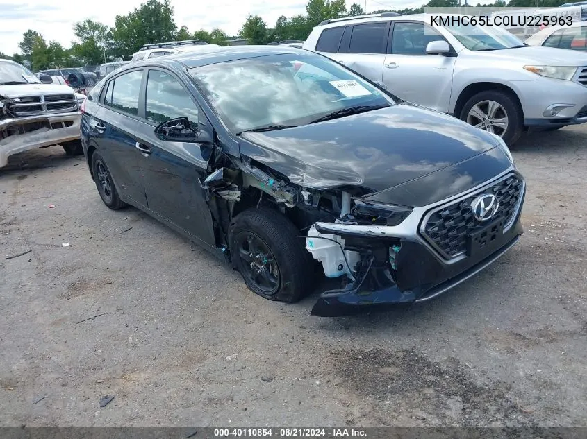 KMHC65LC0LU225963 2020 Hyundai Ioniq Hybrid Blue