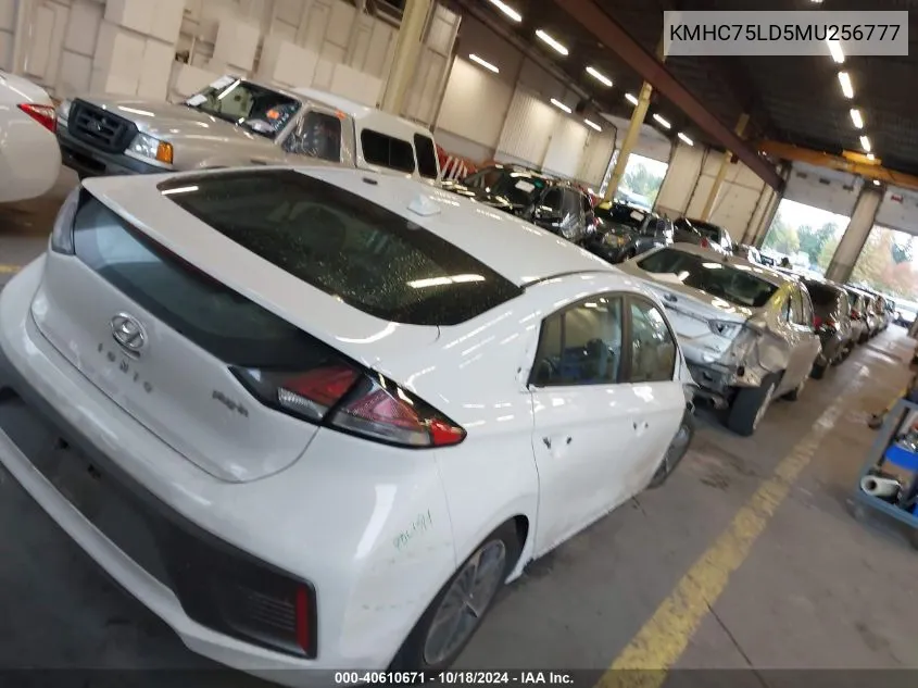 KMHC75LD5MU256777 2021 Hyundai Ioniq Plug-In Hybrid Sel