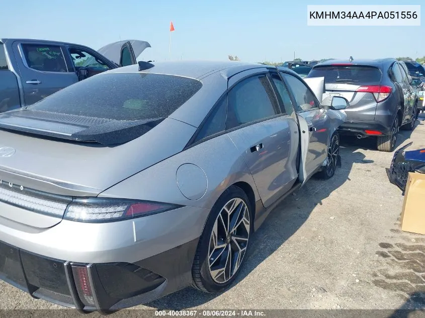 KMHM34AA4PA051556 2023 Hyundai Ioniq 6 Sel