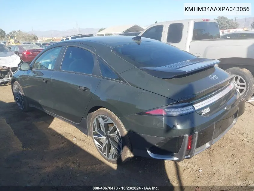 KMHM34AAXPA043056 2023 Hyundai Ioniq 6 Sel