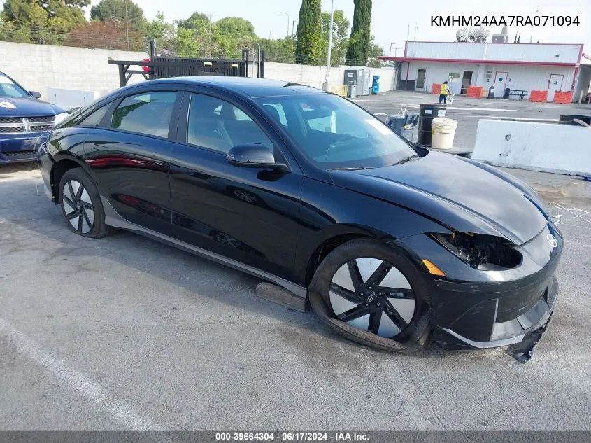 KMHM24AA7RA071094 2024 Hyundai Ioniq 6 Se