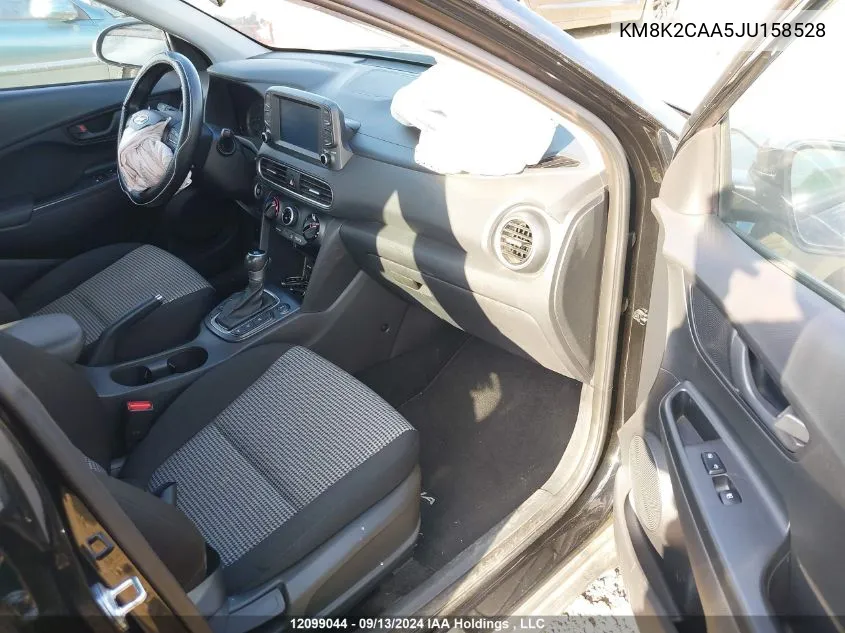 KM8K2CAA5JU158528 2018 Hyundai Kona Sel