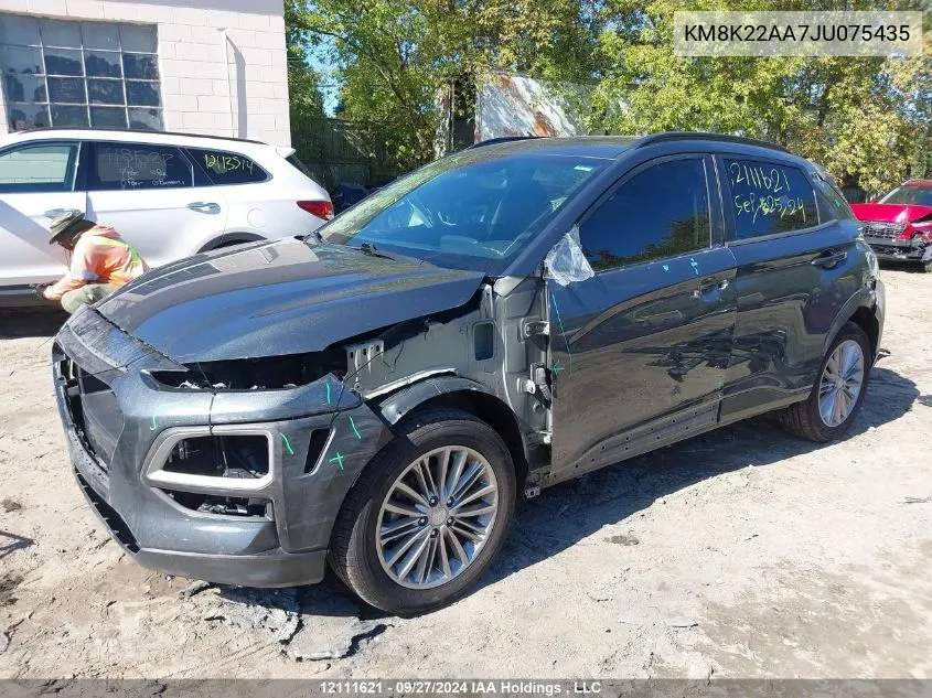 KM8K22AA7JU075435 2018 Hyundai Kona