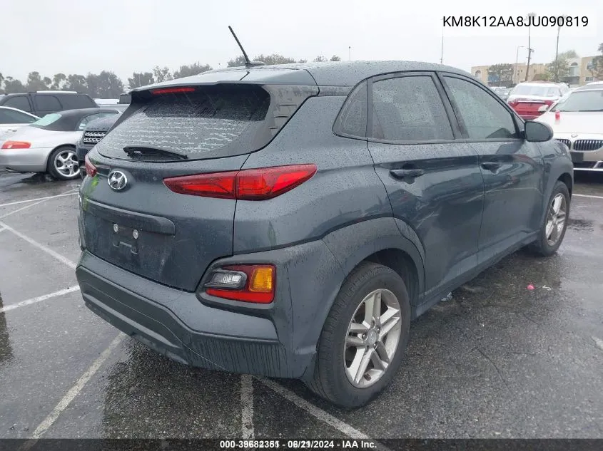 KM8K12AA8JU090819 2018 Hyundai Kona Se