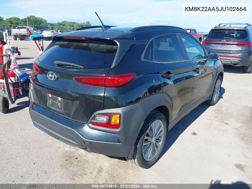 KM8K22AA5JU102664 2018 Hyundai Kona Sel