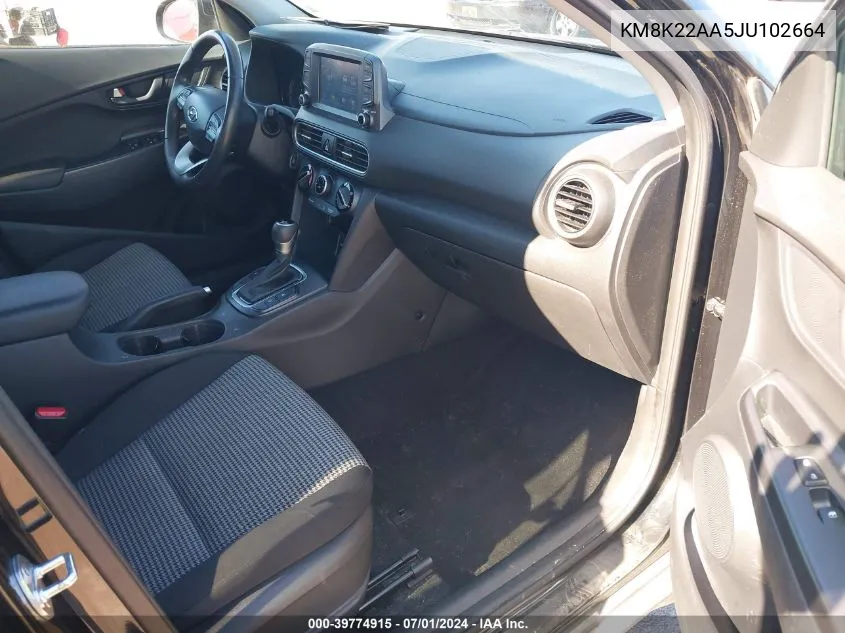 KM8K22AA5JU102664 2018 Hyundai Kona Sel