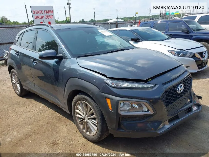 KM8K62AAXJU110120 2018 Hyundai Kona Sel