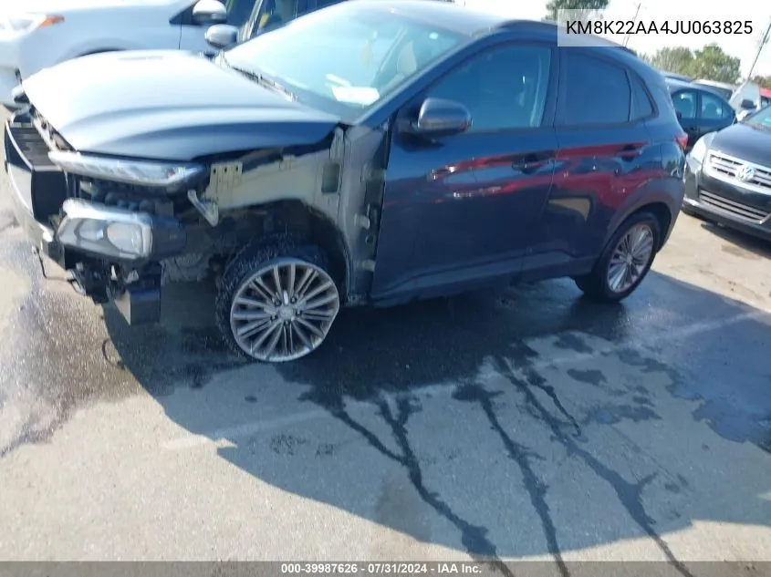 KM8K22AA4JU063825 2018 Hyundai Kona Sel