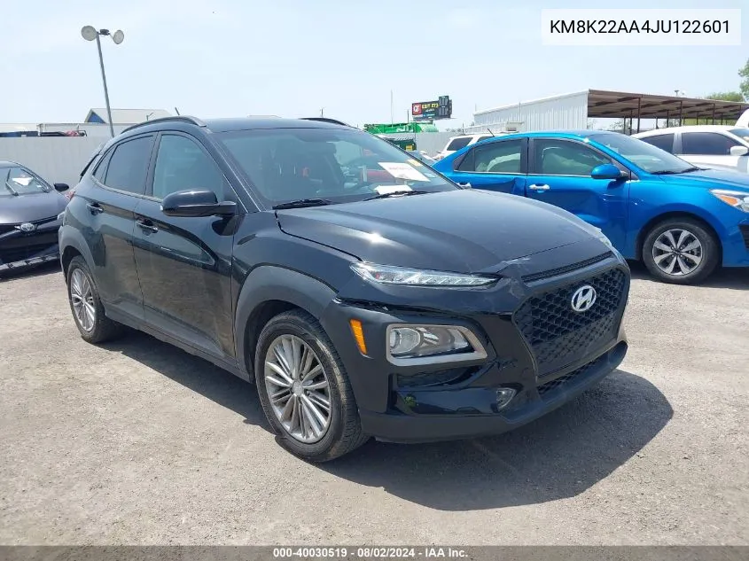 KM8K22AA4JU122601 2018 Hyundai Kona Sel