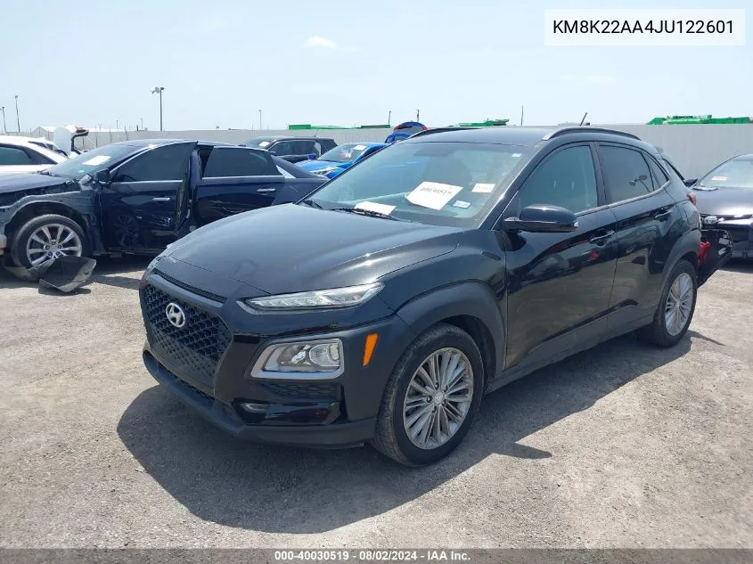 KM8K22AA4JU122601 2018 Hyundai Kona Sel