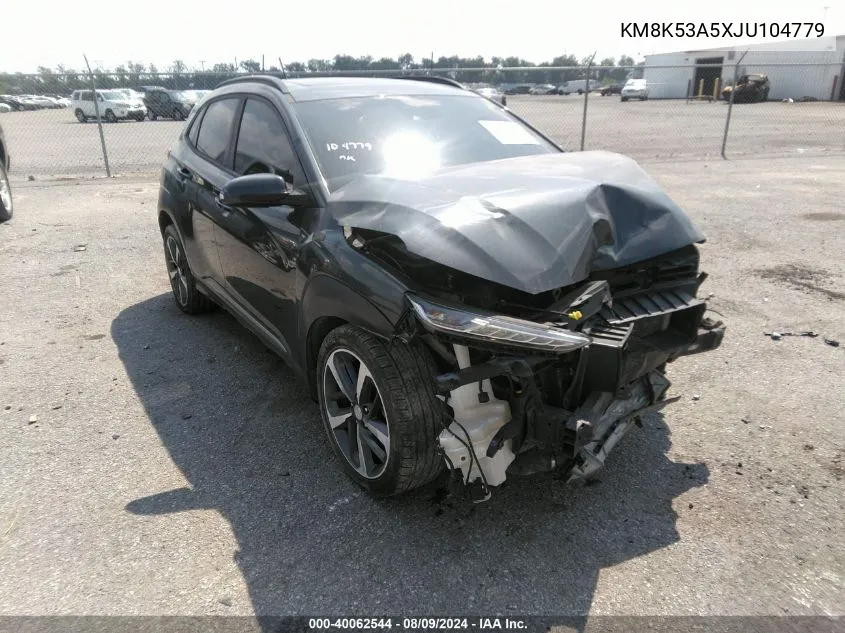 KM8K53A5XJU104779 2018 Hyundai Kona Ultimate