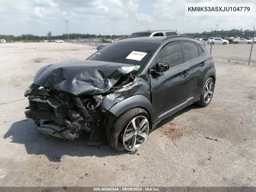 KM8K53A5XJU104779 2018 Hyundai Kona Ultimate