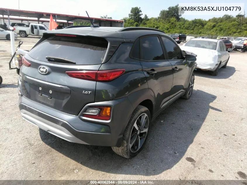 KM8K53A5XJU104779 2018 Hyundai Kona Ultimate