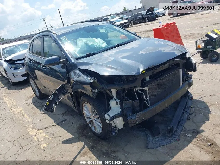 KM8K62AA9JU099501 2018 Hyundai Kona Sel