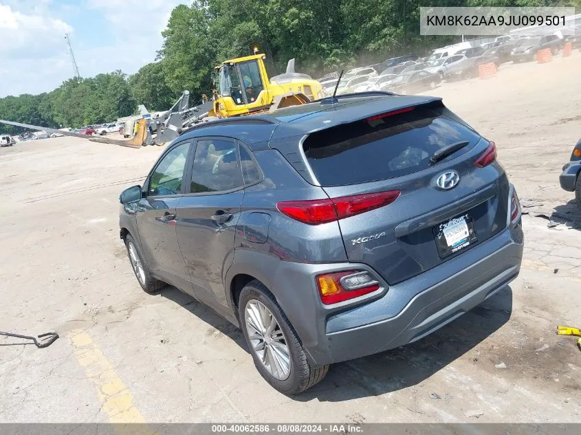 KM8K62AA9JU099501 2018 Hyundai Kona Sel