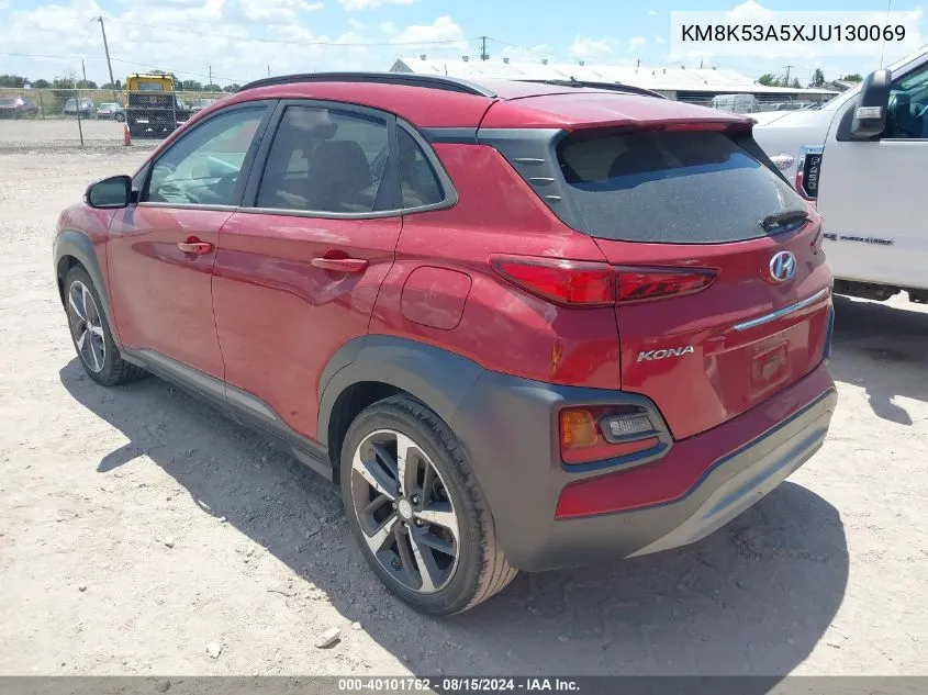 KM8K53A5XJU130069 2018 Hyundai Kona Ultimate