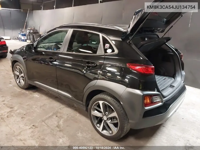 KM8K3CA54JU134754 2018 Hyundai Kona Limited