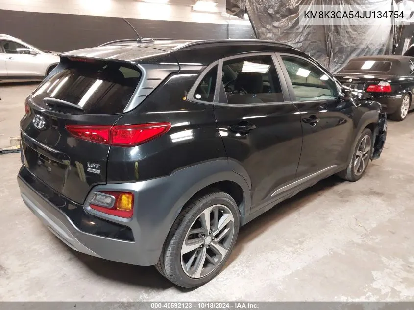 KM8K3CA54JU134754 2018 Hyundai Kona Limited