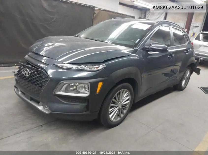 KM8K62AA3JU101629 2018 Hyundai Kona Sel