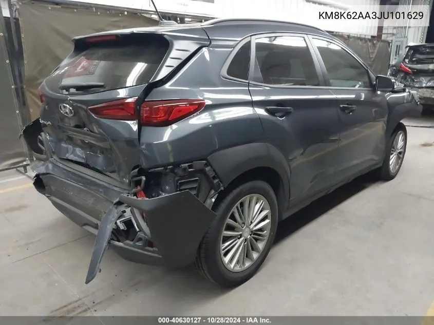 KM8K62AA3JU101629 2018 Hyundai Kona Sel