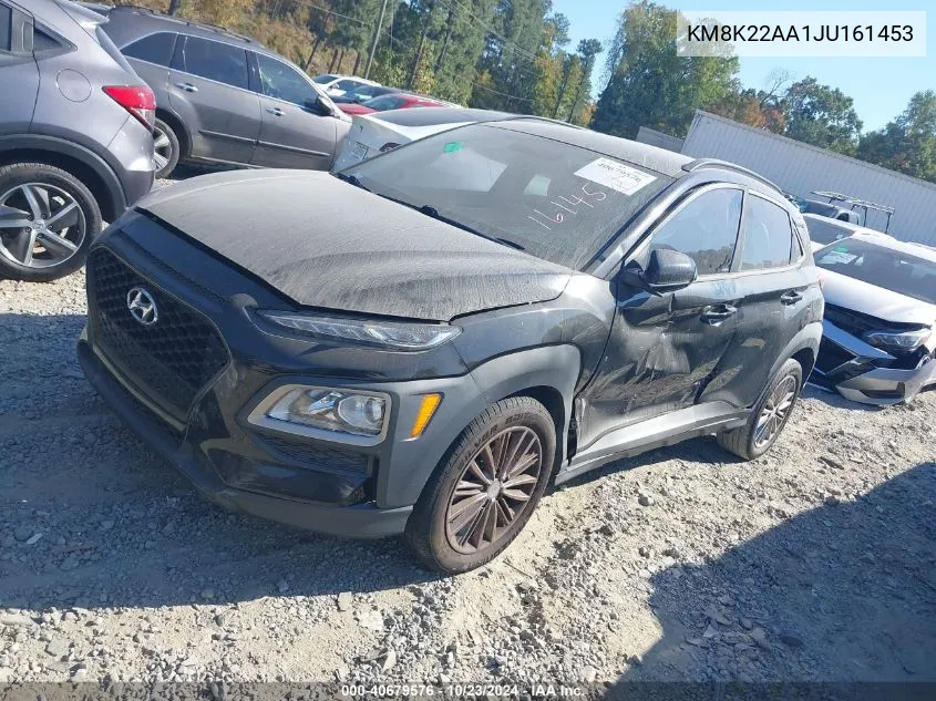 2018 Hyundai Kona Sel VIN: KM8K22AA1JU161453 Lot: 40679576