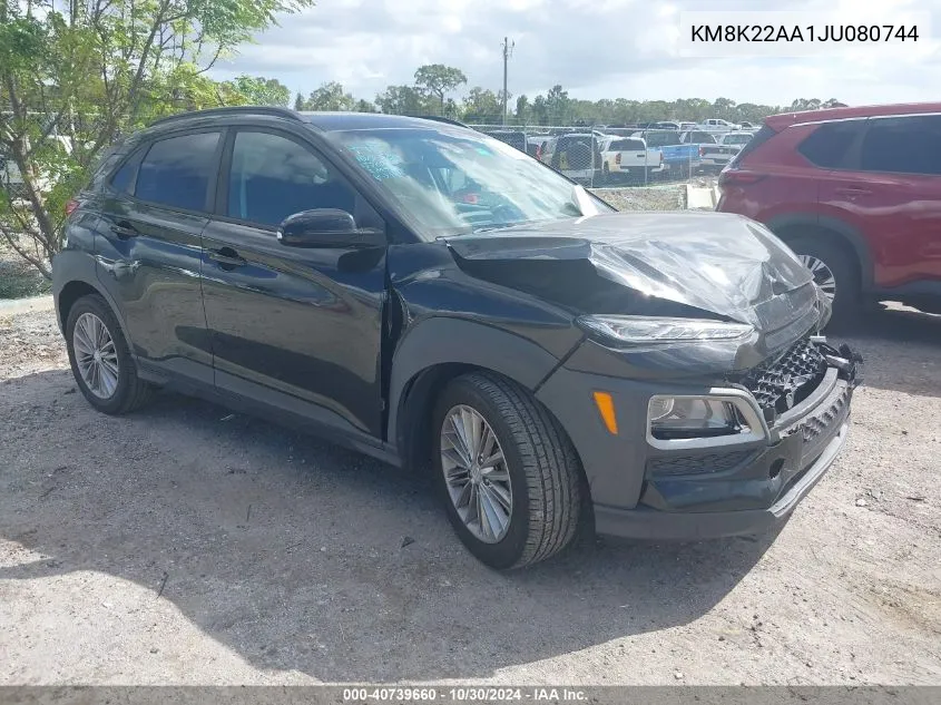 KM8K22AA1JU080744 2018 Hyundai Kona Sel