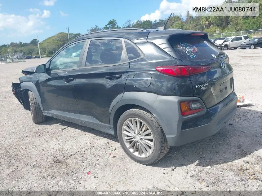 KM8K22AA1JU080744 2018 Hyundai Kona Sel