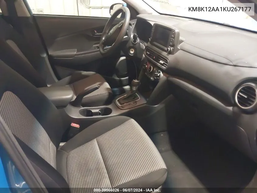 KM8K12AA1KU267177 2019 Hyundai Kona Se