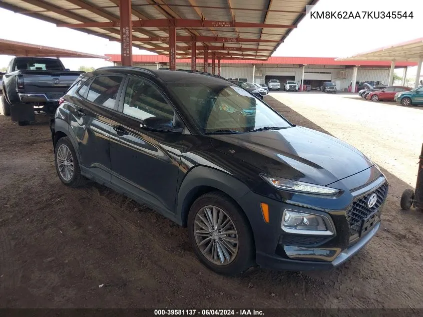 KM8K62AA7KU345544 2019 Hyundai Kona Sel