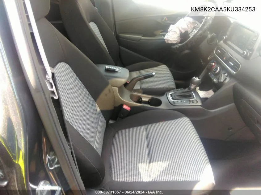 KM8K2CAA5KU334253 2019 Hyundai Kona Sel