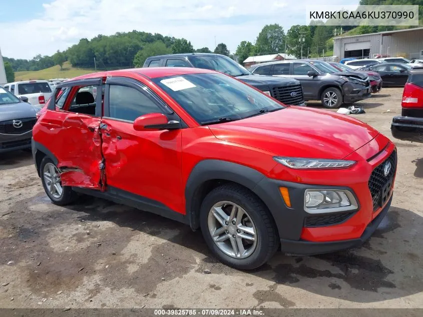 KM8K1CAA6KU370990 2019 Hyundai Kona Se