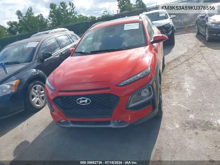 KM8K53A59KU378556 2019 Hyundai Kona Ultimate