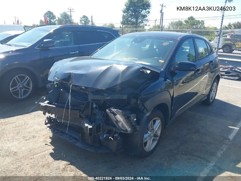 KM8K12AA3KU246203 2019 Hyundai Kona Se