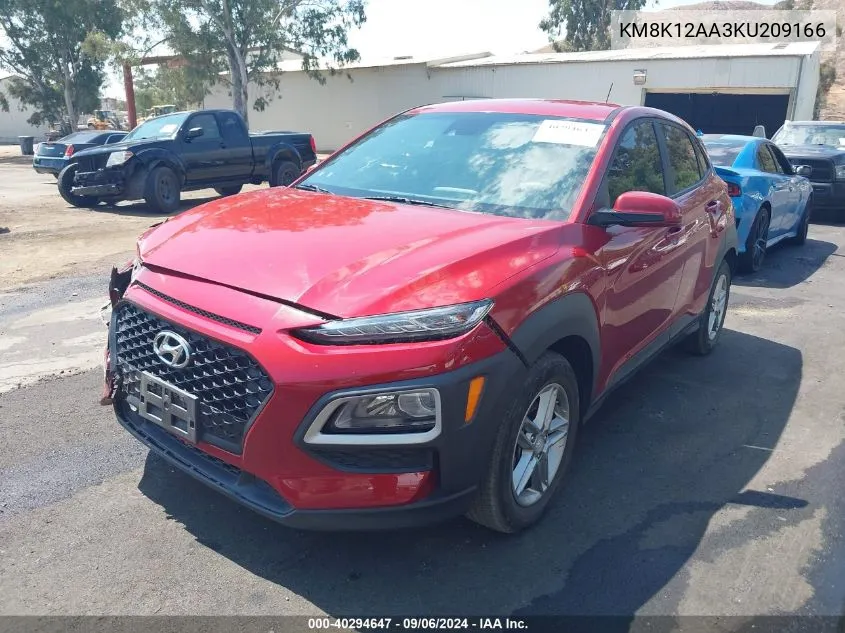 KM8K12AA3KU209166 2019 Hyundai Kona Se