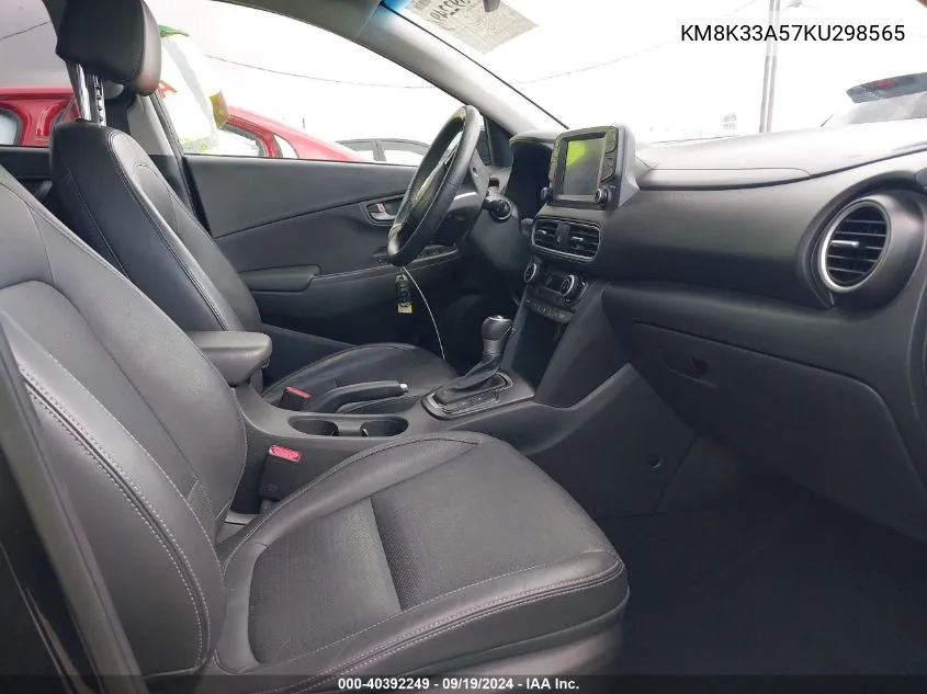 KM8K33A57KU298565 2019 Hyundai Kona Limited